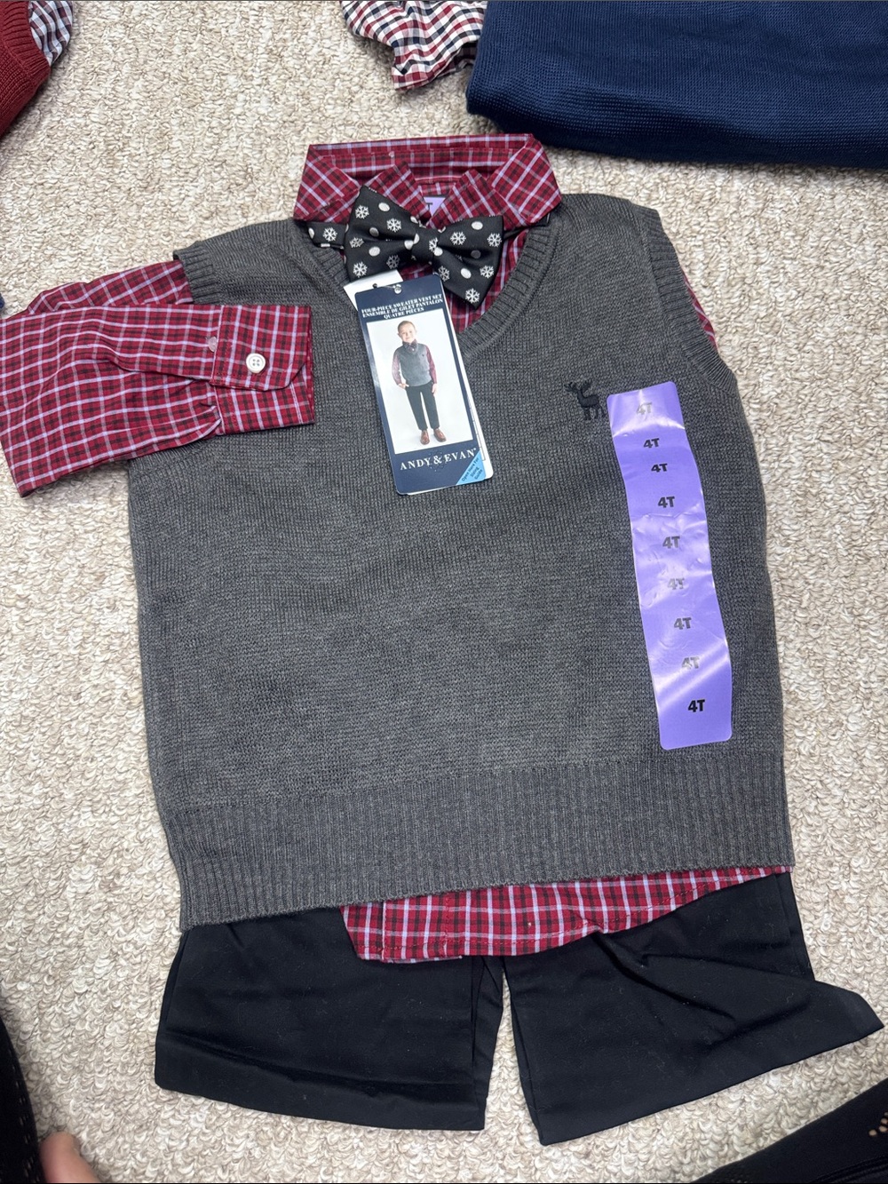 Andy & Evan grey 4 piece set